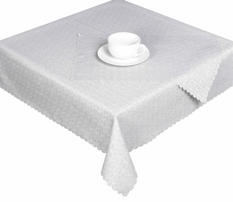 Ubrus oboustranný, Decora Tera, šedá 140 x 140 cm