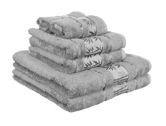 Forbyt, Ručník nebo osuška, New Bambus Line, šedý 30 x 50 cm