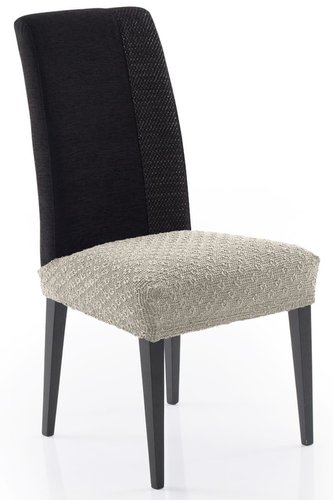 Forbyt, Potah elastický na sedák židle, MARTIN, béžový, komplet 2 ks,