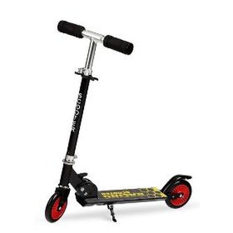 Koloběžka MOMI QKids Flo aluminium black