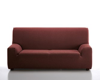 Forbyt, Potah multielastický, Petra, bordo dvojkřeslo 140 x 190 cm