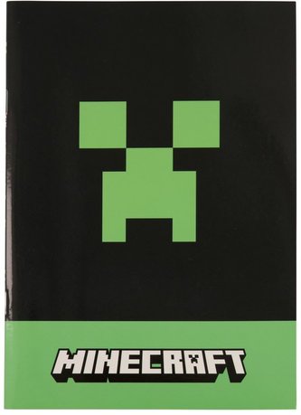 Sešit A5 Minecraft: Creeper (14,5 x 21 cm)