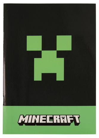 Sešit A5 Minecraft: Creeper (14,5 x 21 cm)