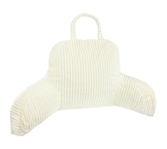 Polštář - opěrka na čtení - smetanová - 50x100 cm