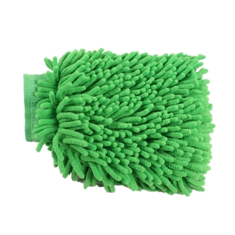 Mycí rukavice 2v1 Microfiber Comfort, 20 x 13cm Zelená