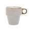 Hrnek | LARISA | s malým uchem krémový | 0,22 l | 859040 Homla