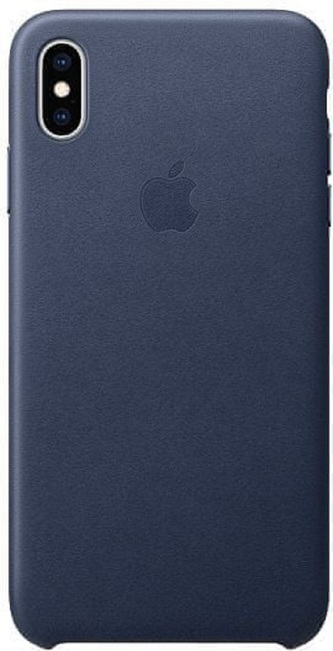 MRWU2ZM/A Apple Kožený Kryt pro iPhone XS Max Midnight Blue