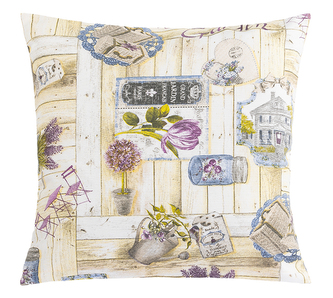 Povláček EMA - Zahrada lila - 45x45 cm