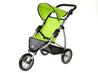 Wózek dla lalek biegowy trójkołowy