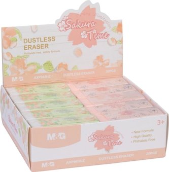Gumka do ołówka Sakura (30szt) M&G;