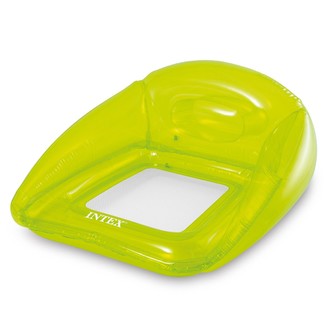 INTEX Nafukovací sedák, zelený