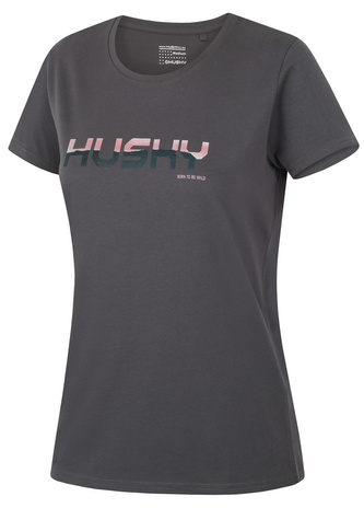 Dámské bavlněné triko Tee Wild L dark grey - XS