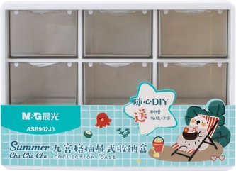 Przybornik na biurko 9 szuflad Cha Cha M&G;