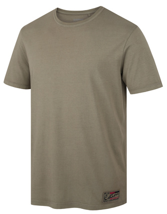 Pánské bavlněné triko Tee Base M dark khaki - XL