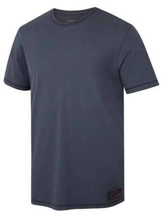 Pánské bavlněné triko Tee Base M dark grey - S