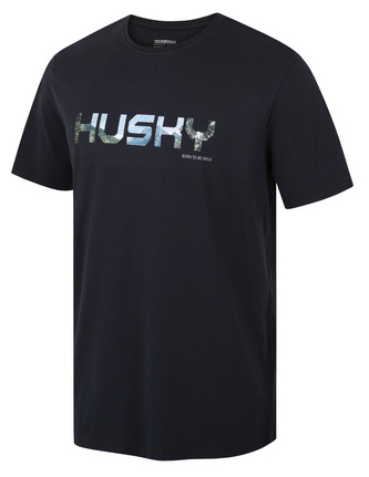 Pánské bavlněné triko Tee Wild M black - XXL