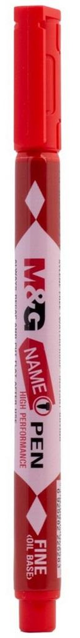 Foliopis permanentny M czerwony (12szt) M&G;