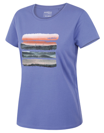 Dámské bavlněné triko Tee Vane L light blue - XXL