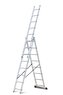 Žebřík hliníkový třídílný 3x10 Procraft PLA3.676 | PLA3.676