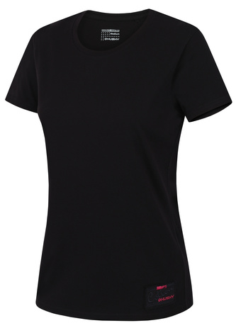 Dámské bavlněné triko Tee Base L black - XS
