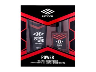 UMBRO Power toaletní voda 20 ml + sprchový gel 60 ml