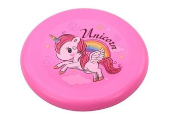 Latający dysk frisbee 20cm Jednorożec