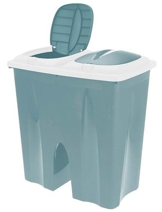 Odpadkový koš Excellent na tříděný odpad 2 x 25 l zelená KO-Y54230710zele
