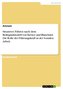 Situatives Führen nach dem Reifegradmodell von Hersey und Blanchard. Die Rolle der Führungskraft in der Sozialen Arbeit