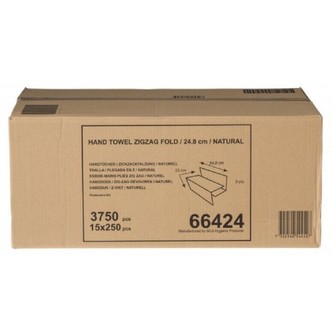 Papírové ručníky ZZ Tork 66424, H3 béžové 15x250 2vr.