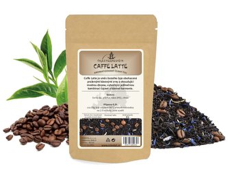 Černý aromatizovaný čaj Caffe Latte 50 g