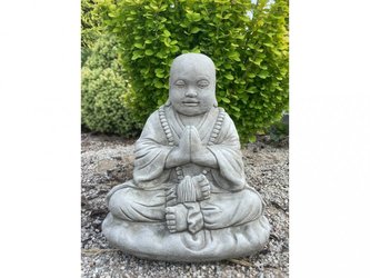 Zahradní betonová dekorace - Buddha při modlení - Atmandiali mudra