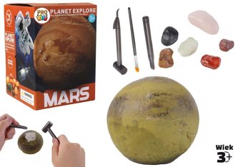 Wykopaliska minerałów planeta Mars Wykopaliska minerałów planeta Mars