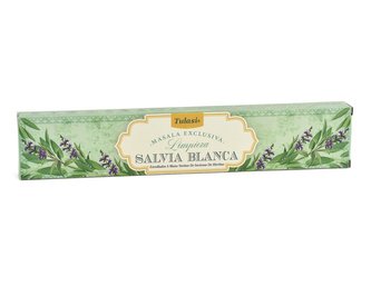 Indické vonné tyčinky Tulasi Masala 15 g White Sage