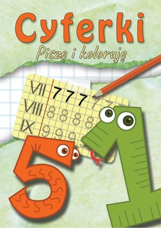 Cyferki: piszę i koloruję