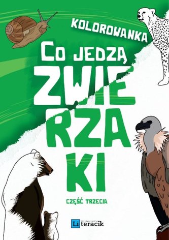 Kolorowanka: Co jedzą zwierzaki cz.3