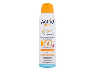 Astrid Sun Kids Opalovací přípravek na tělo Dry Spray 150 ml SPF50 pro děti