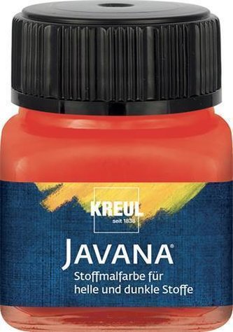 Sada barev na světlý a tmavý textil 6 x 20 ml - "Základní", JAVANA, KREUL Sada barev na světlý a tmavý textil 6 x 20 ml - "Základní", JAVANA, KREUL