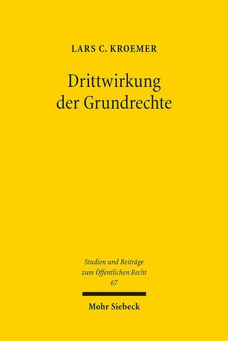 Drittwirkung der Grundrechte