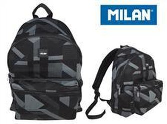 Plecak duży 21 l. KNIT szary Milan