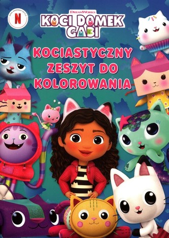 Koci Domek Gabi. Zeszyt do kolorowania