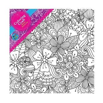 Obraz Kwiaty 30X30+ farby 5 kolor pędzel pale