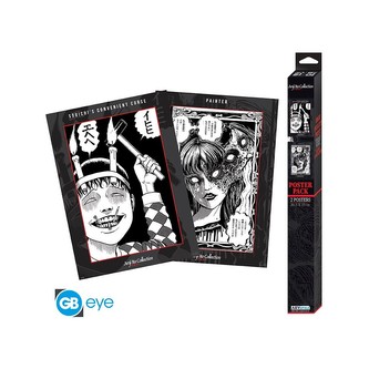 Set 2 plakátů Junji Ito - Souichi and Tomie (52x38 cm)