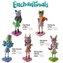 Enchantimals Figurka 10cm mix