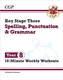 New KS3 Year 8 Spelling, Punctuation and Grammar 10-Minute Weekly Workouts