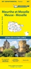 Meuse Meurthe-et-Moselle  Moselle  - Michelin Local Map 307