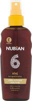 Nubian OF 6 Sprej olej na opalování, 150 ml