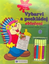 Vybarvi a poskládej oblečení