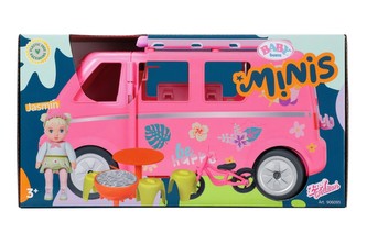 BABY born Minis Sada s kempovacím autem a panenkou