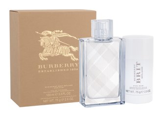 Burberry Brit Splash For Him - EDT 100 ml + tuhý deodorant 75 ml man