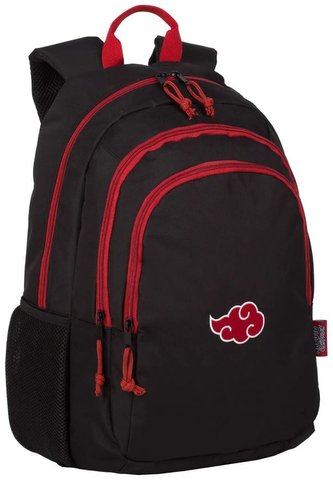 Školní batoh Naruto: Cloud (objem 25 litrů|31 x 42 x 19 cm) černá tkanina